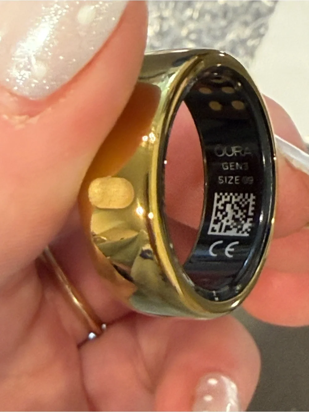 Oura Ring Gen3 Gold